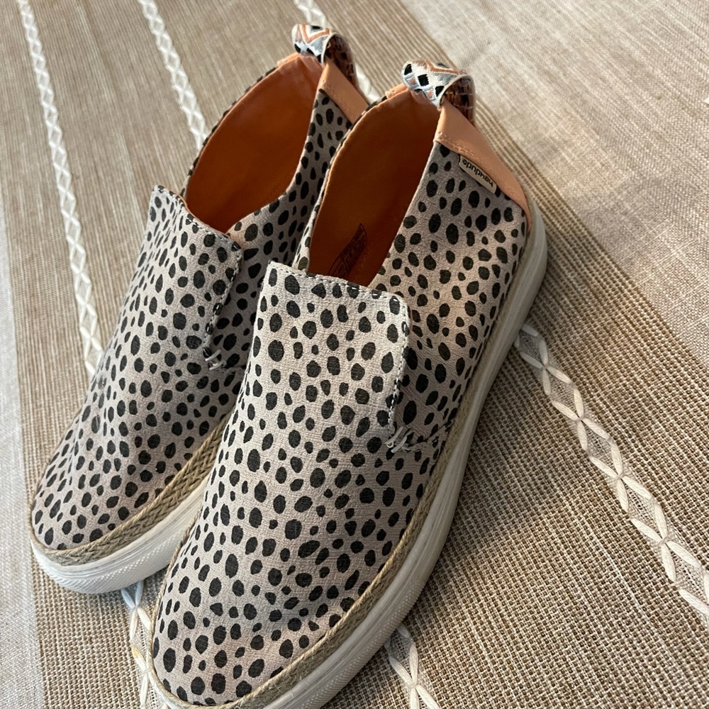 Hey dude leopard shoes